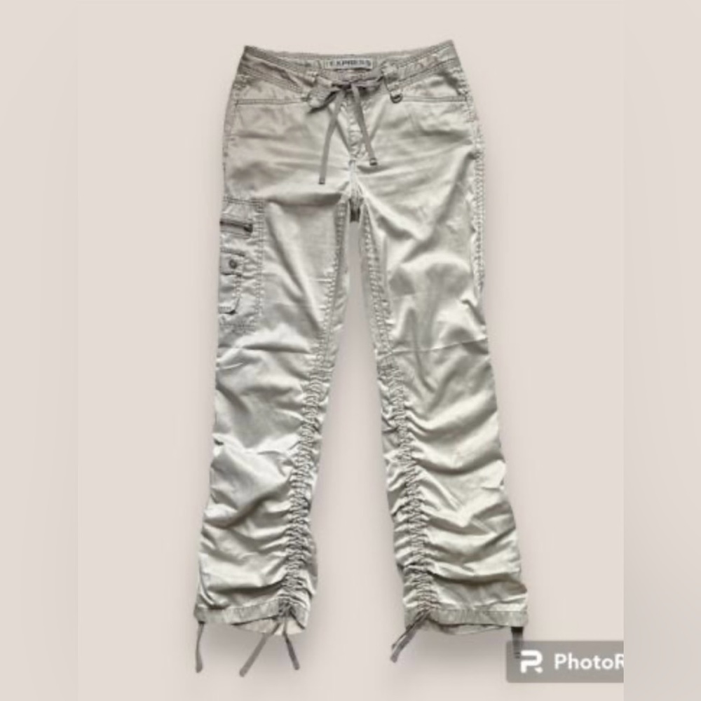 Silky Ankle Drawstring Pant